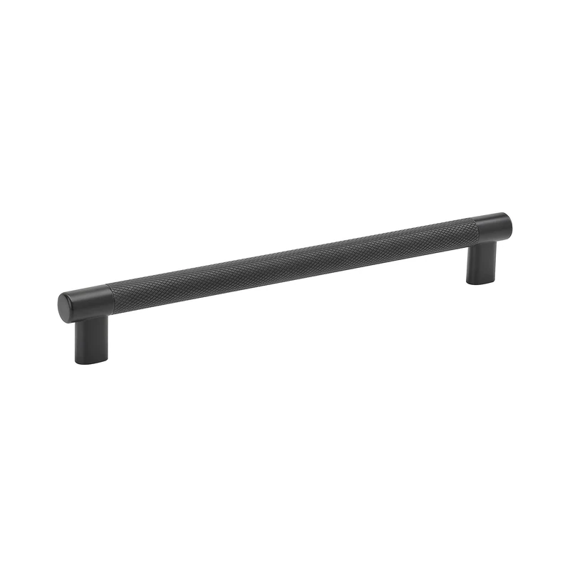 Amerock | Kitchen Cabinet Pull | Black Bronze | 10-1/16 in (256 mm) Center-to-Center | Bronx | 1 Pack | Furniture Hardware | Cabinet Handle | Bathroom Drawer Pull