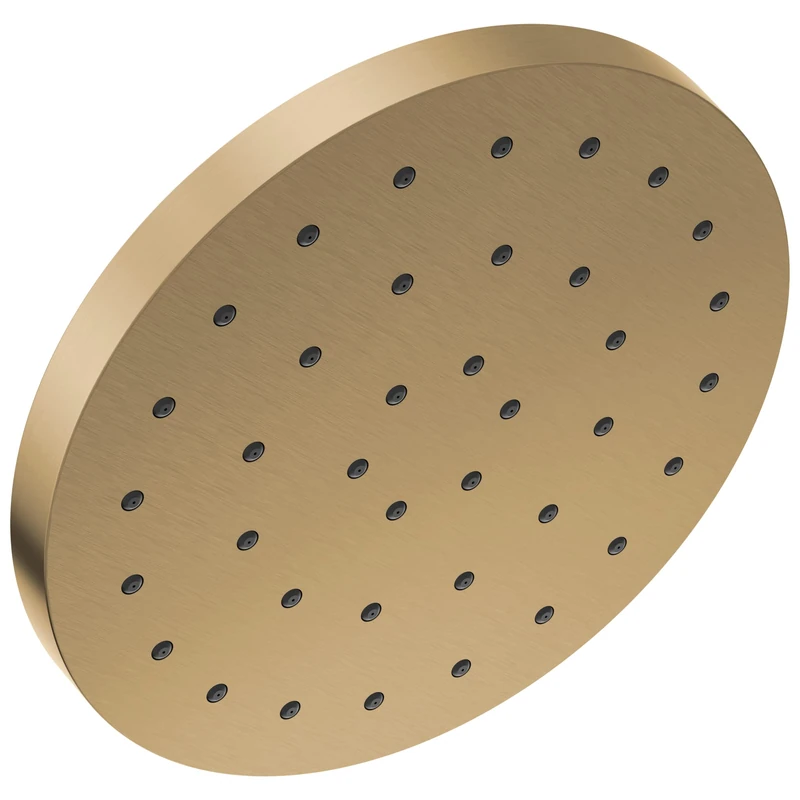 Delta -Faucet 52160-CZ-PR25 Universal Showering Components Showerhead, Lumicoat Champagne Bronze, 2.5 GPM Water Flow