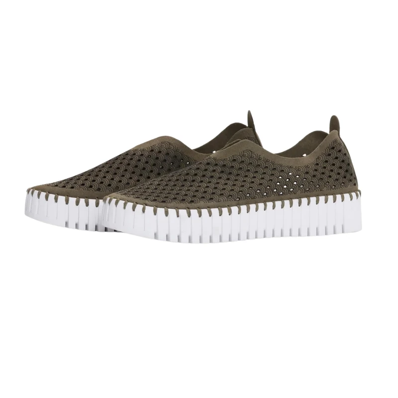 Ilse Jacobsen Women's Tulip 3373 Platform, Deep Olive, 6 UK - Image 1