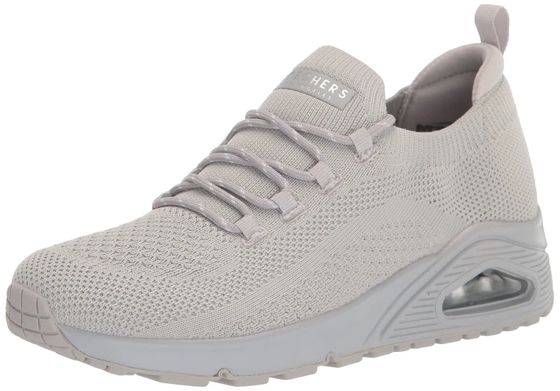 Skechers Women's Uno-Everywear Sneaker, Gray, 6.5 UK