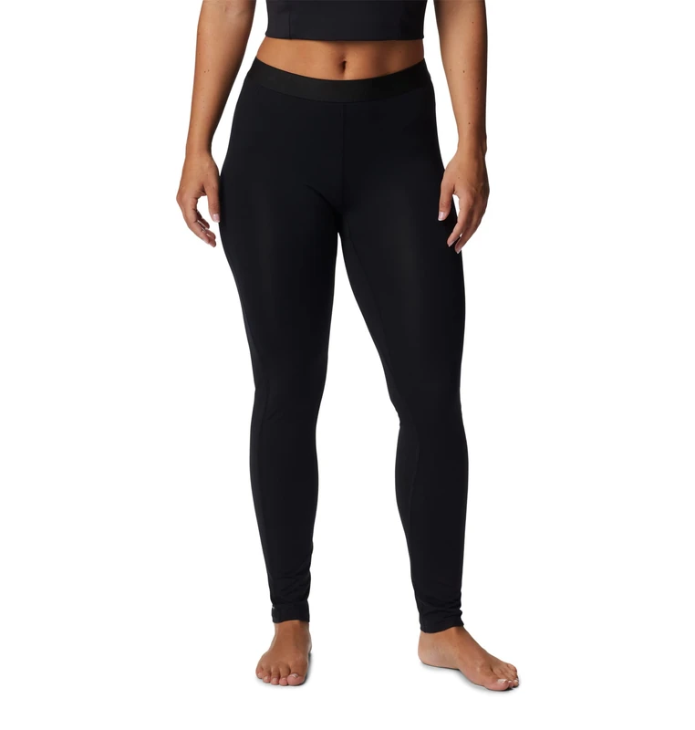 Columbia Women's Midweight Stretch Tight, Base Layer Bottom, Black, X-Small Regular