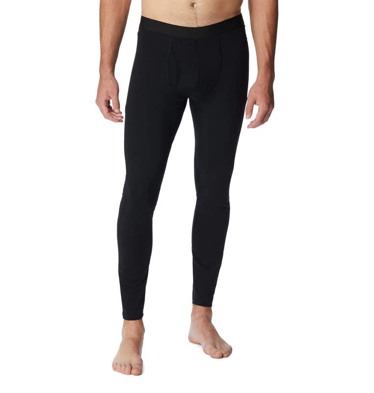 Columbia Men's Midweight Stretch Tight, Base Layer Bottom, Black, X-Large Regular