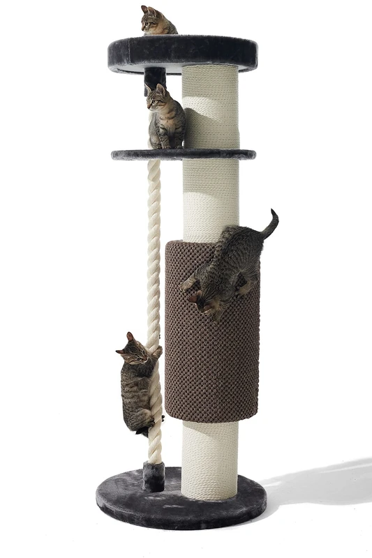 Nobby Enjo Cat Scratching Post Diameter 60 x 164 cm Grey