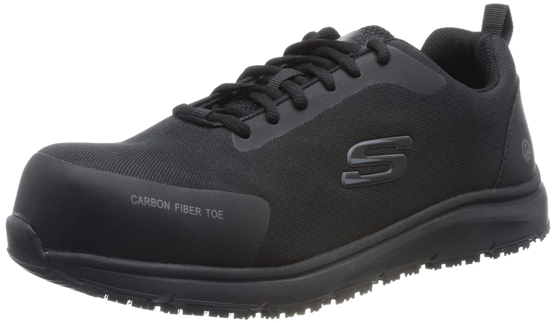 Skechers Men's Ulmus Sneaker, Black Textile/Synthetic, 7 UK - Image 1