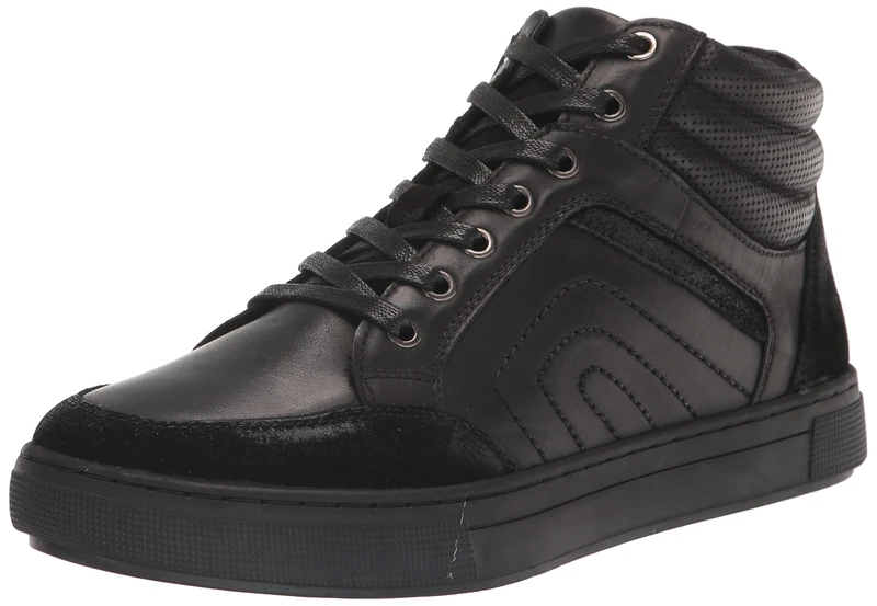 Propét Men's Kenton Sneaker, All Black, 9 UK