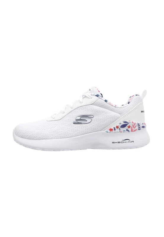 Skechers Women's Skech-Air Dynamight Laid Out Sneaker, White Mesh/Multi Trim, 8 UK - Image 1