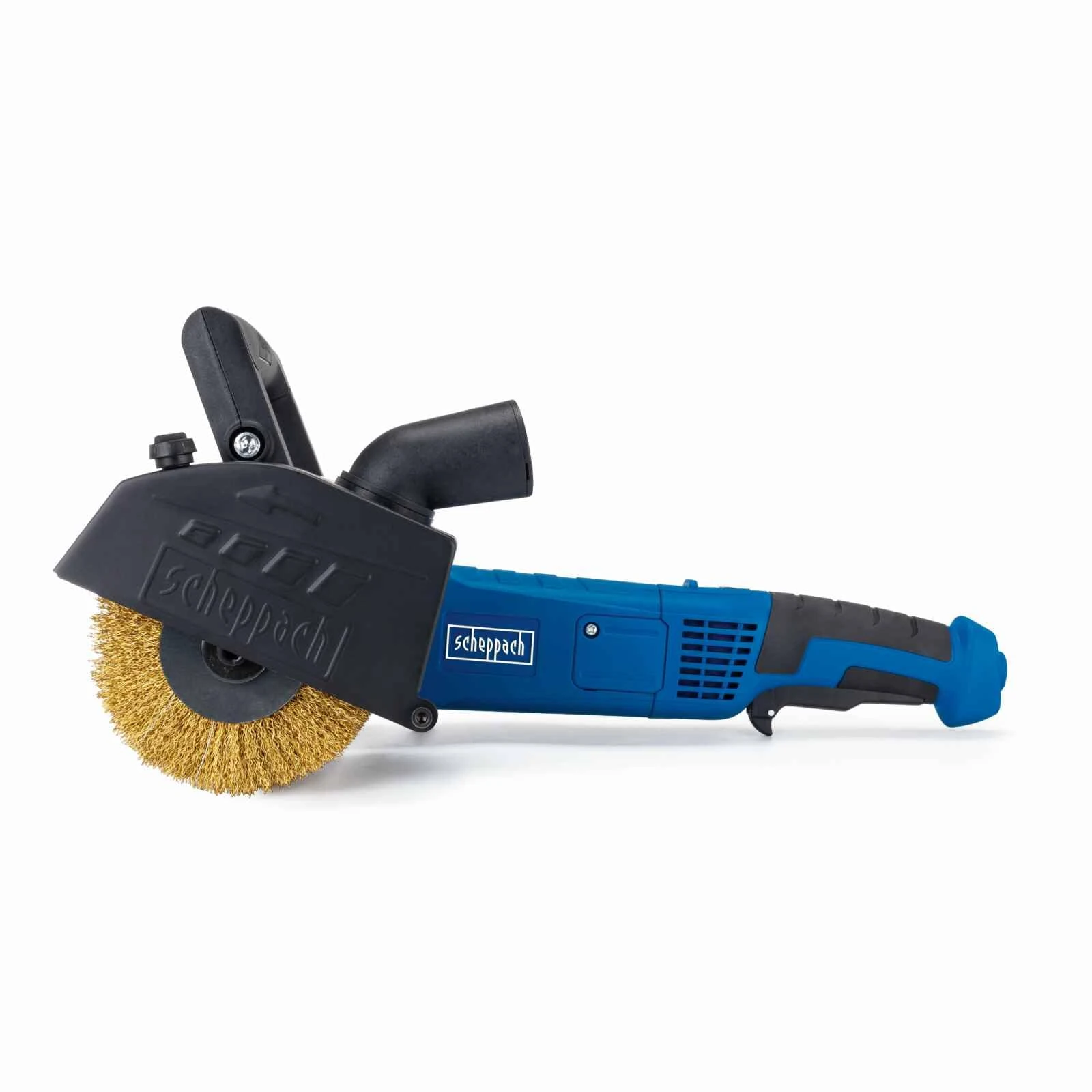 Scheppach MRS1300 Drum Sander | Burnishing Polishing Machine | 1300W 900–3200 RPM | 100mm Brush | Soft Start | Dust Extraction