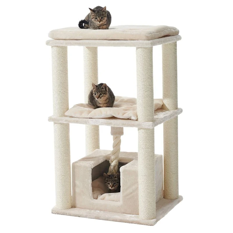 Nobby BRIDA Cat Scratching Post Cream 60 x 48 x 90 cm 1 Piece