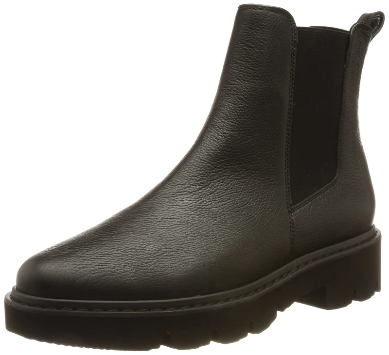 Paul Green Women's Sportcalf Sneakers, Black, 5 UK