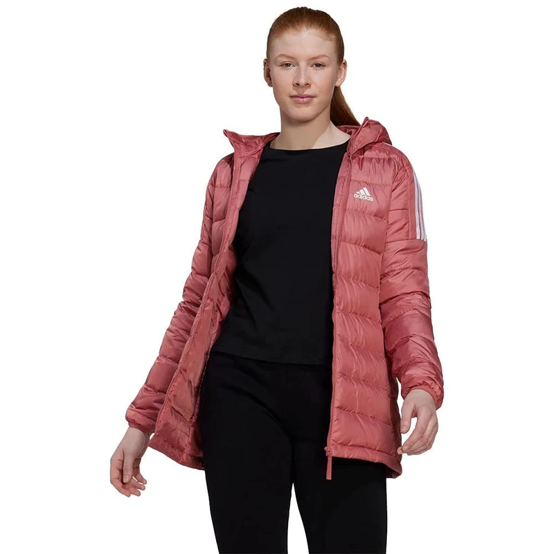 adidas Women's Essentials Light Down Jacket, Wonder Red, XS