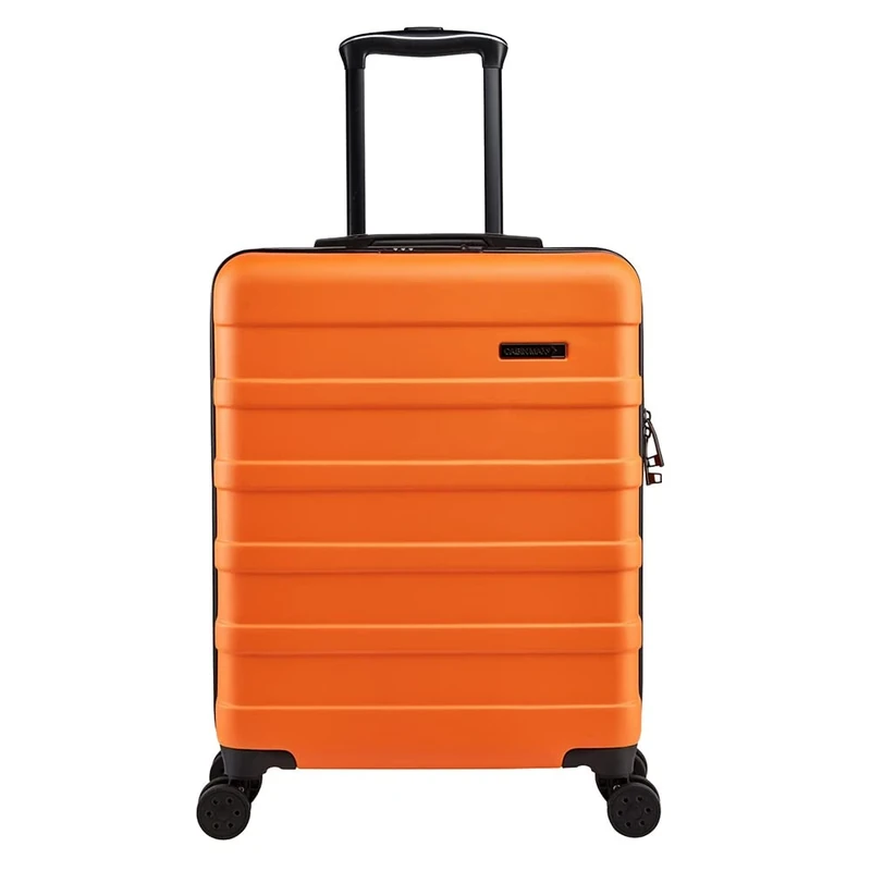 Cabin Max Anode 55x40x20 Cabin Suitcase, Built in Lock, Lightweight Carry On, 8 Wheels, Wet Pocket, Suitable for Ryanair, Easyjet, Paid Hand Luggage Carry-Ons (55 x 40 x 20 cm 40l)