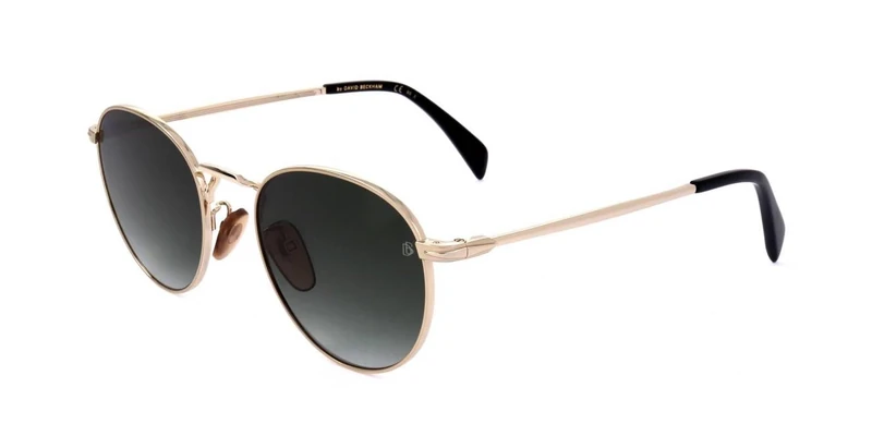 DAVID BECKHAM DB 1005/S Men's sunglasses Black and gold