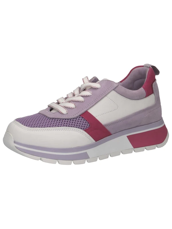 CAPRICE Women's Trainers 9-9-23708-20 G Width, Bordeaux Suede, 6 UK