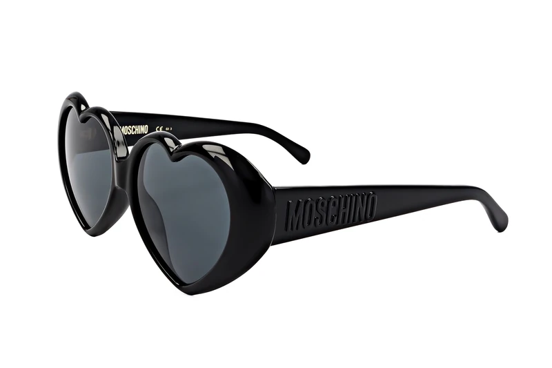 Moschino MOS128/S BLACK/DARK GREY 57/14/135 women Sunglasses