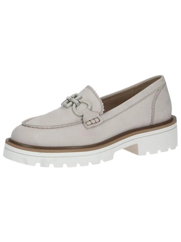 CAPRICE Women's Slippers 9-9-24706-20 G Width, White Black, 9 UK