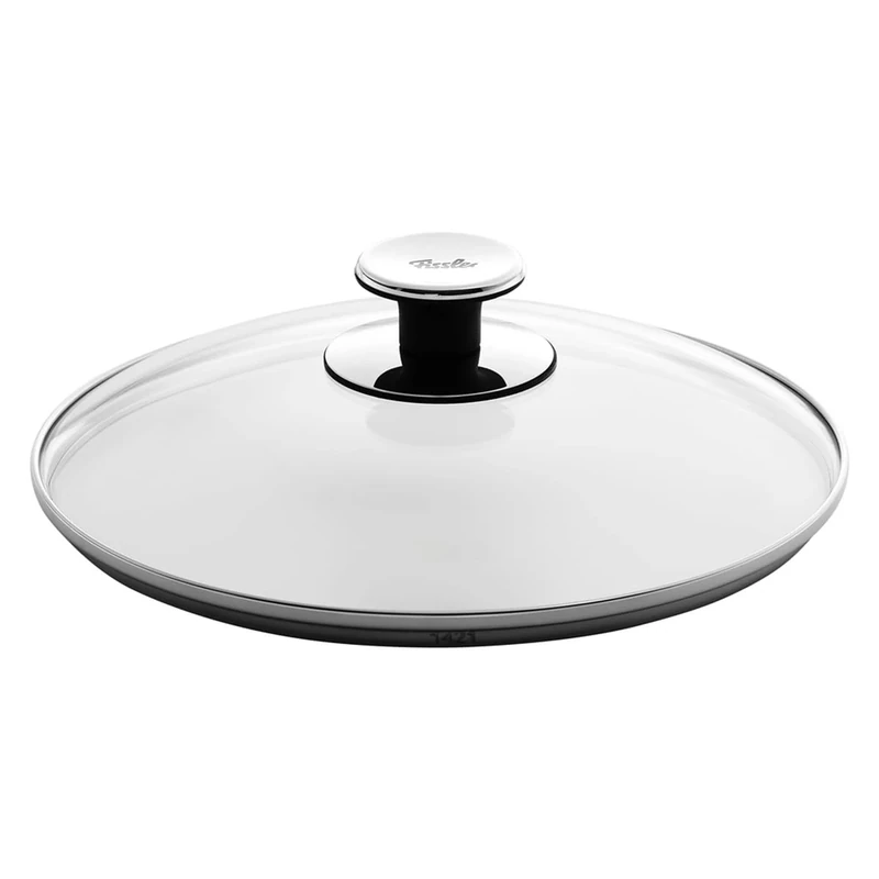 Fissler 001-104-24-200/0 Transparent Glass Lid for Pans, Pots and Pressure Cookers (Diameter 24 cm)