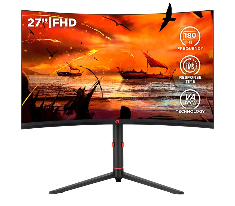 Konix Écran Gaming Shadow 27 Inch 180 Hz - Drakkar