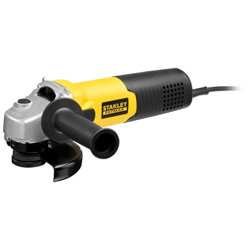 STANLEY FMEG225VS-QS Mini-amoladora 1.100w 125mm, Velocidad Variable 3.000-11.000 RPM, Rosca Del Eje M14, Embrague Electronico, Proteccion Contra Re-arranque Y Arranque Suave. Incluye Empunadura... - Image 1