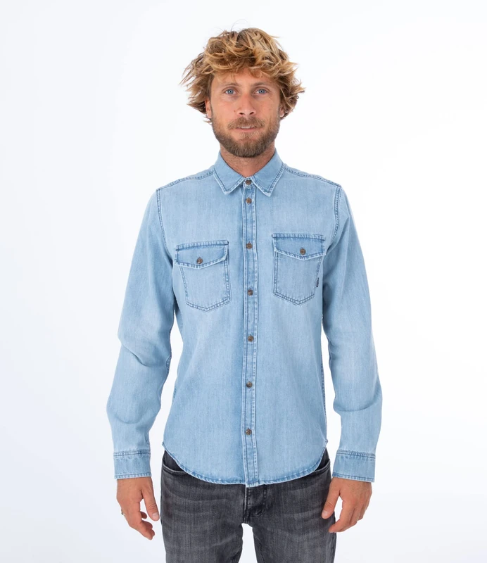 Denim Shirt Mens - Oceancare Denim