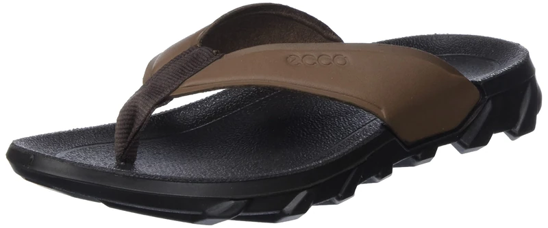 ECCO Unisex Mx Flipsider Sandals, Cocoa Brown, 3 UK - Image 1
