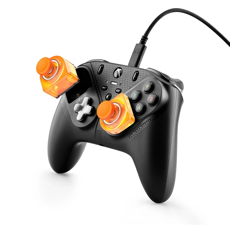 Thrustmaster ESWAP S PRO CONTROLLER LED ORANGE CRYSTAL LIMITED EDITION, Officially Licensed for Xbox Series X|S – AMAZON Exclusive