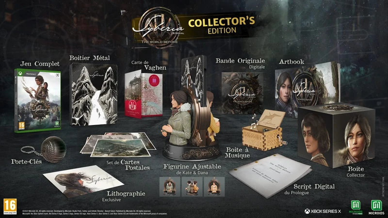 MICROÏDS SYBERIA - THE WORLD BEFORE - COLLECTOR's EDITION XSX