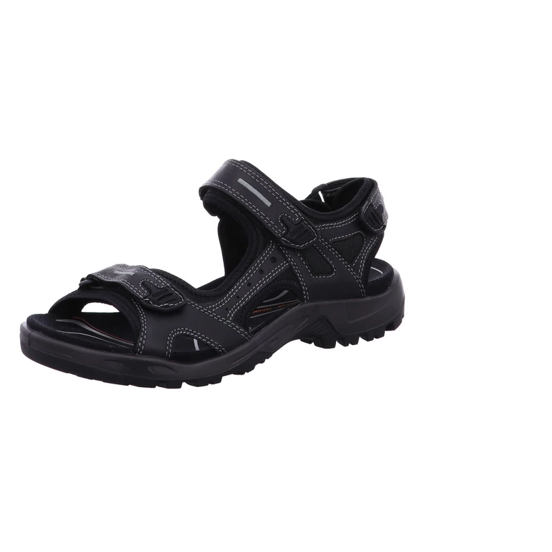 ECCO OFFROAD Men's Open Toe Sandals, BLACK, 13 UK