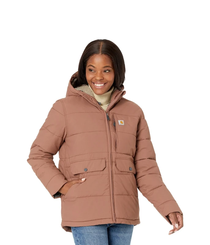 Carhartt, Women's, Montana Relaxed Fit Insulated Jacket, Nutmeg, XS