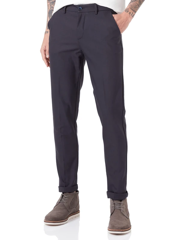 CASUAL FRIDAY Men's Cfphilip 2.0 Performance Pants Slacks, 50410/Navy, 30 W/30 L
