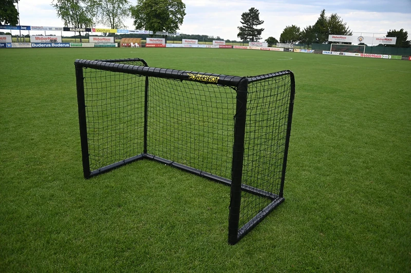 Football goal - Powershot - 1,8 x 1,2m - Black (3.7m x 2m)