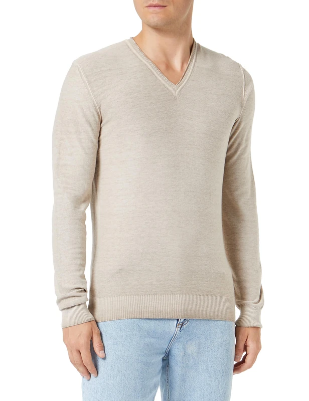REPLAY Adult UK2751 Essential Sweater, Mud 842, XL