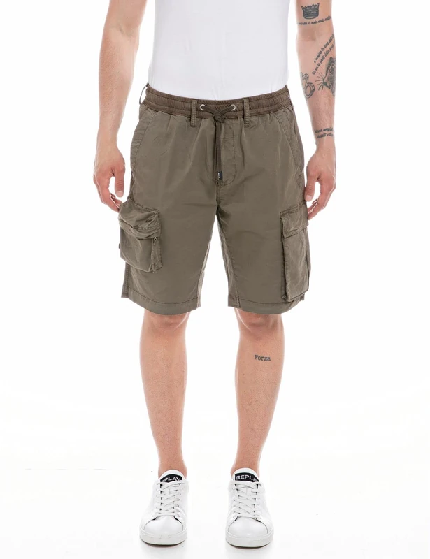REPLAY Men's M9927 Cargos, 121 Dark MUD, 30, 121 Dark Mud, 30 W