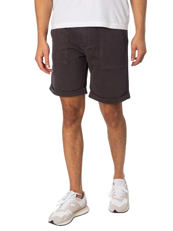 REPLAY Men's M9844a Shorts, 391 Dark Grey, XL