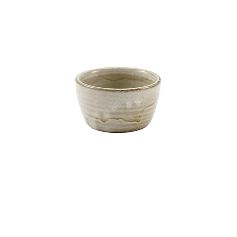 GenWare Terra Porcelain Grey Ramekin, 130ml, RAM-PG4, Pack of 12