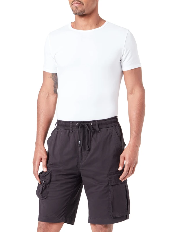 REPLAY Men's Cargos, 098 Black, 27W