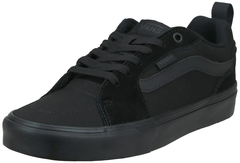 Vans Men's Filmore Trainers, Suede Canvas Black Black, 12 UK