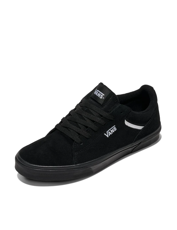 Vans Men's Seldan Sneaker, Suede Black/Black, 9.5 UK (44 EU)