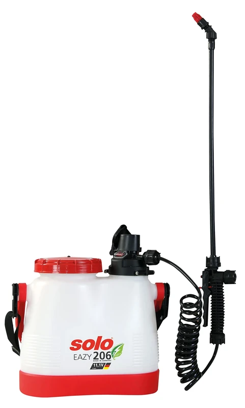 Solo Shoulder Portable Battery Pressure Sprayer 206 Eazy Made in Germany, White, 20601 Li