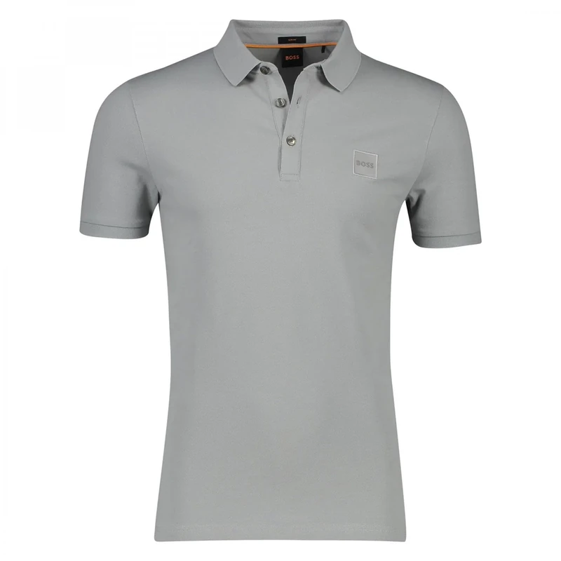 BOSS Men's Passenger Polo, Medium Grey37, S