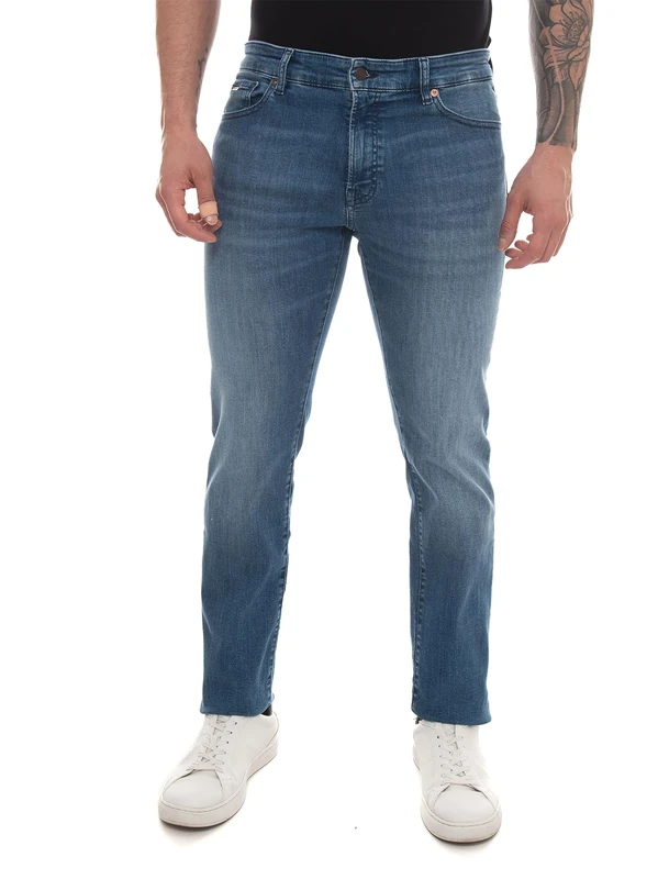 BOSS Men's Maine Bc-l-p Jeans Trousers, Charcoal15, 33 W/30 L