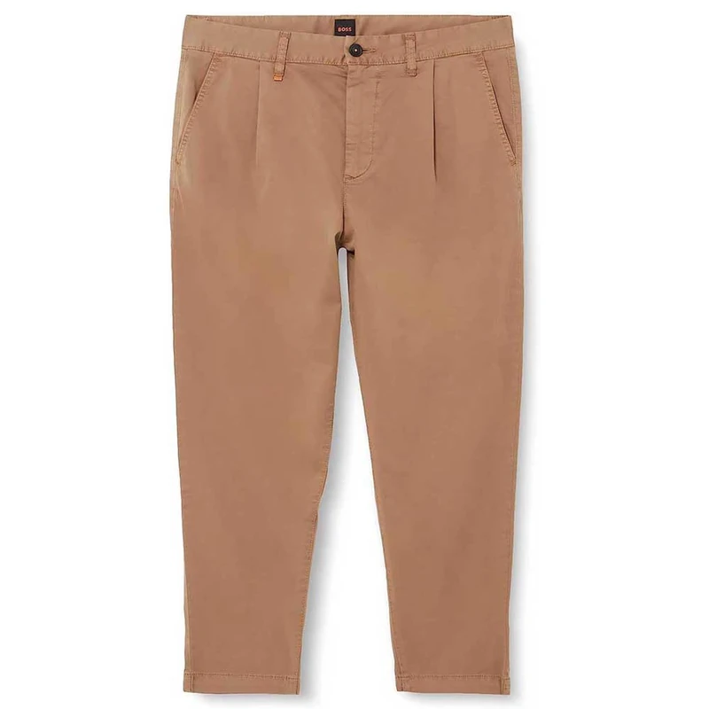 BOSS Men's Schino-Shyne Trousers Flat Packed, Open Beige280, 31 W/34 L