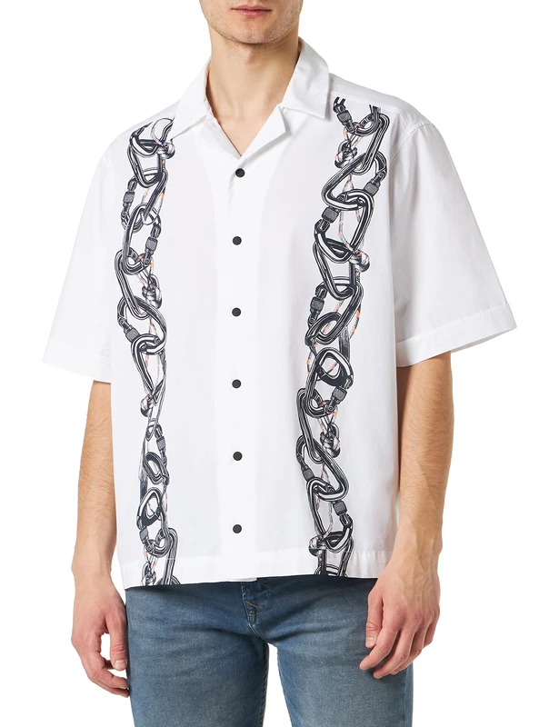 BOSS Men's Lapis_3 Shirt, Natural101, M