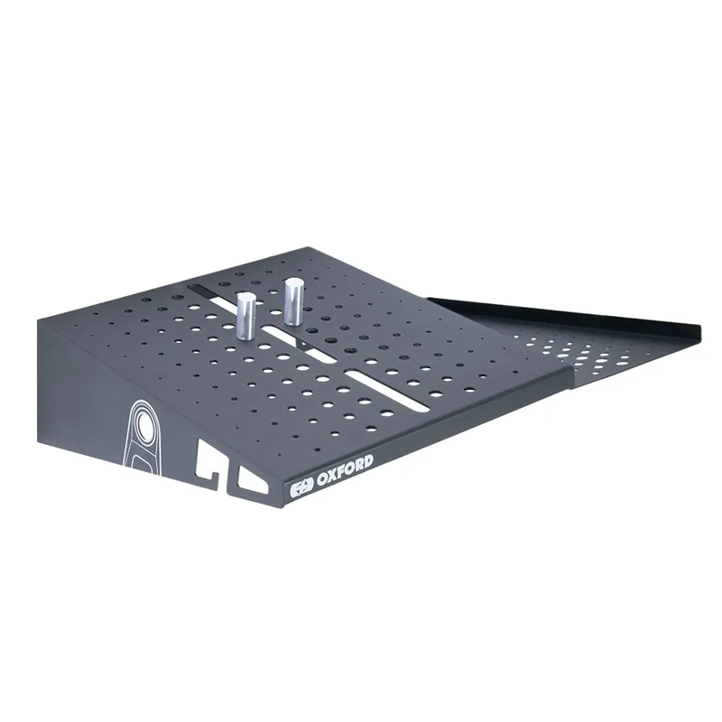 Oxford Zero-G GearTidy Storage Shelf for Motorcycle Equipment, Grey - Image 1