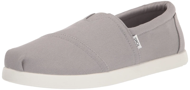 TOMS Men's Eco-Friendly Alpargata Slip-On Shoes with Ortholite LT Hybrid Insoles for Comfort and Style