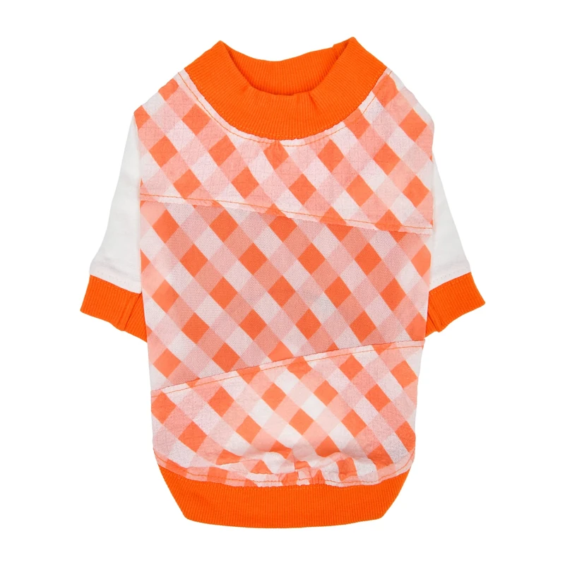 Claude Dog Shirt - Orange - L