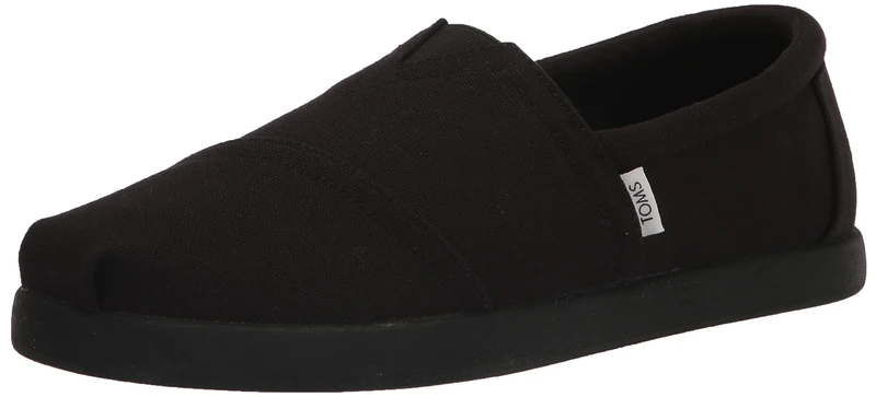 TOMS Mens Alpargata Espadrilles Shoes Black 9 UK