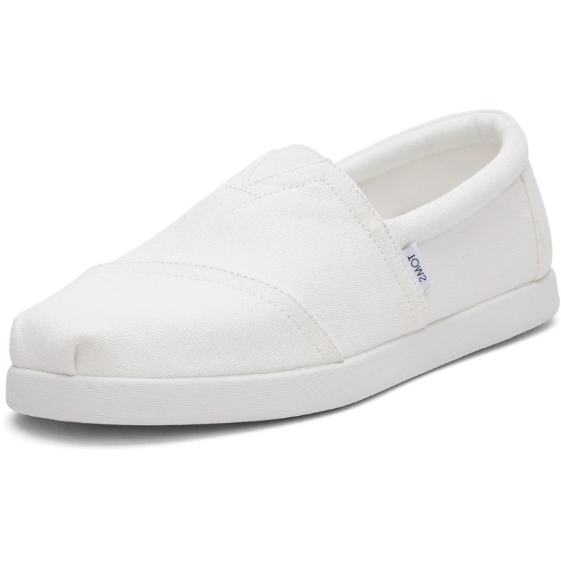 TOMS ALP FWD Mens Cotton Espadrille White