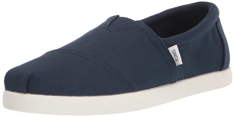 TOMS Mens Alpargata Espadrilles Shoes Blue 8 UK