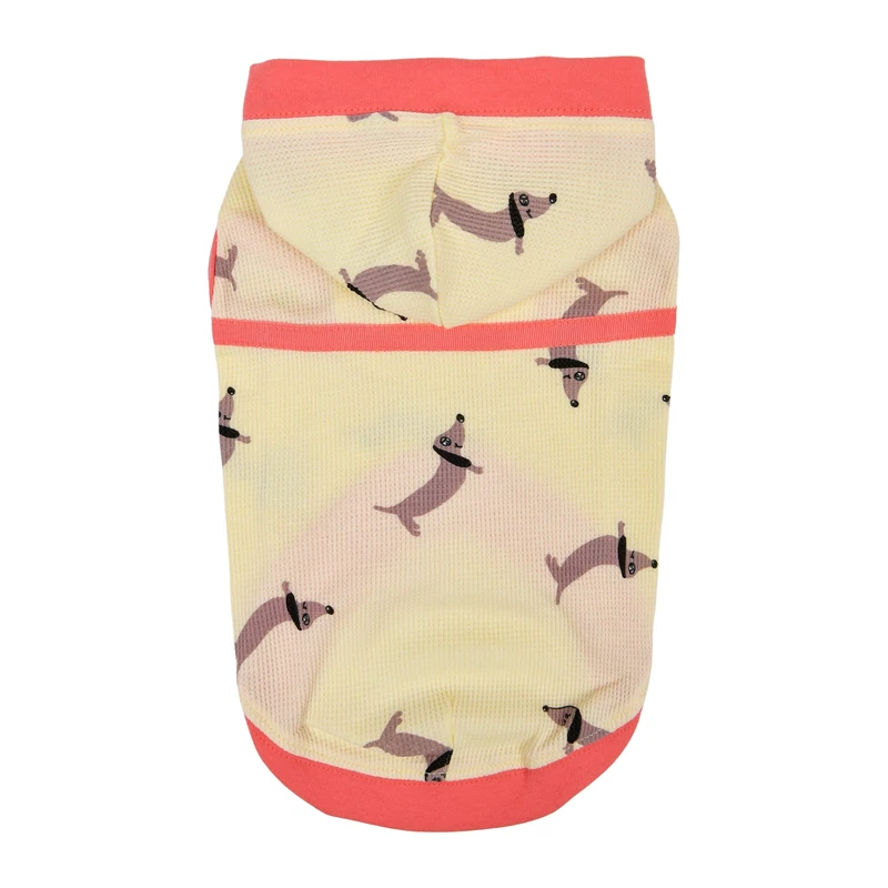 Sammy Dog Shirt - Yellow - M