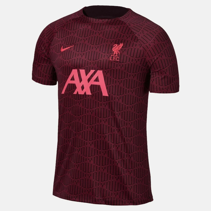 Liverpool F.C. Men's 2022/23 Season Official Jersey, Tough Red/Burgundy Crush/Siren Red, XL UK